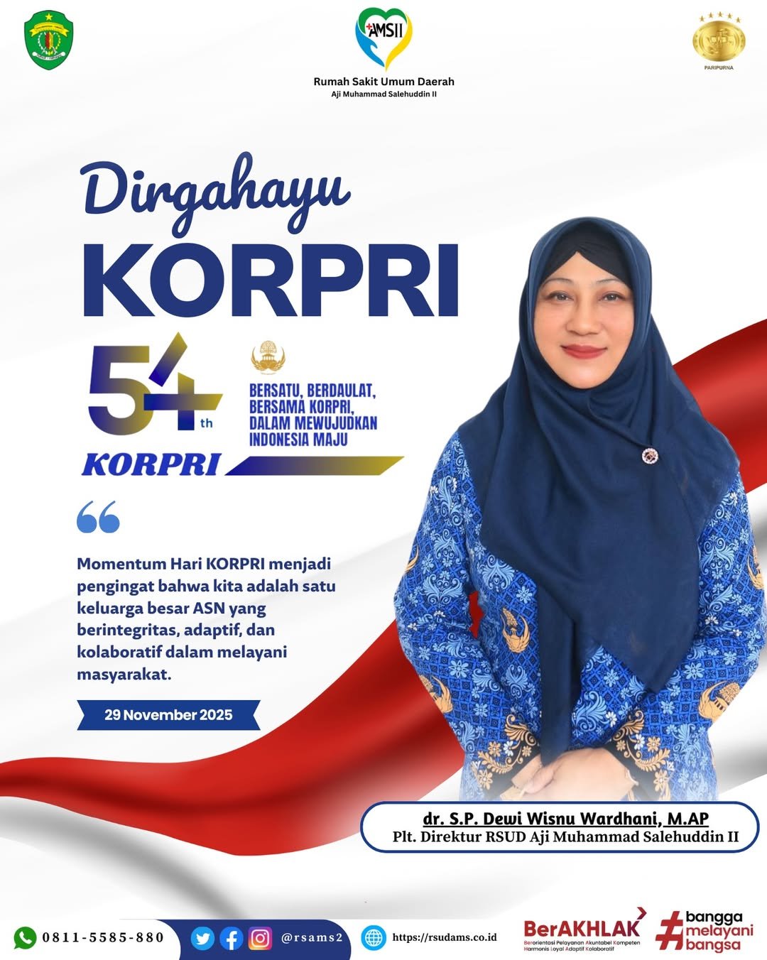 Dirgahayu KORPRI ke-54