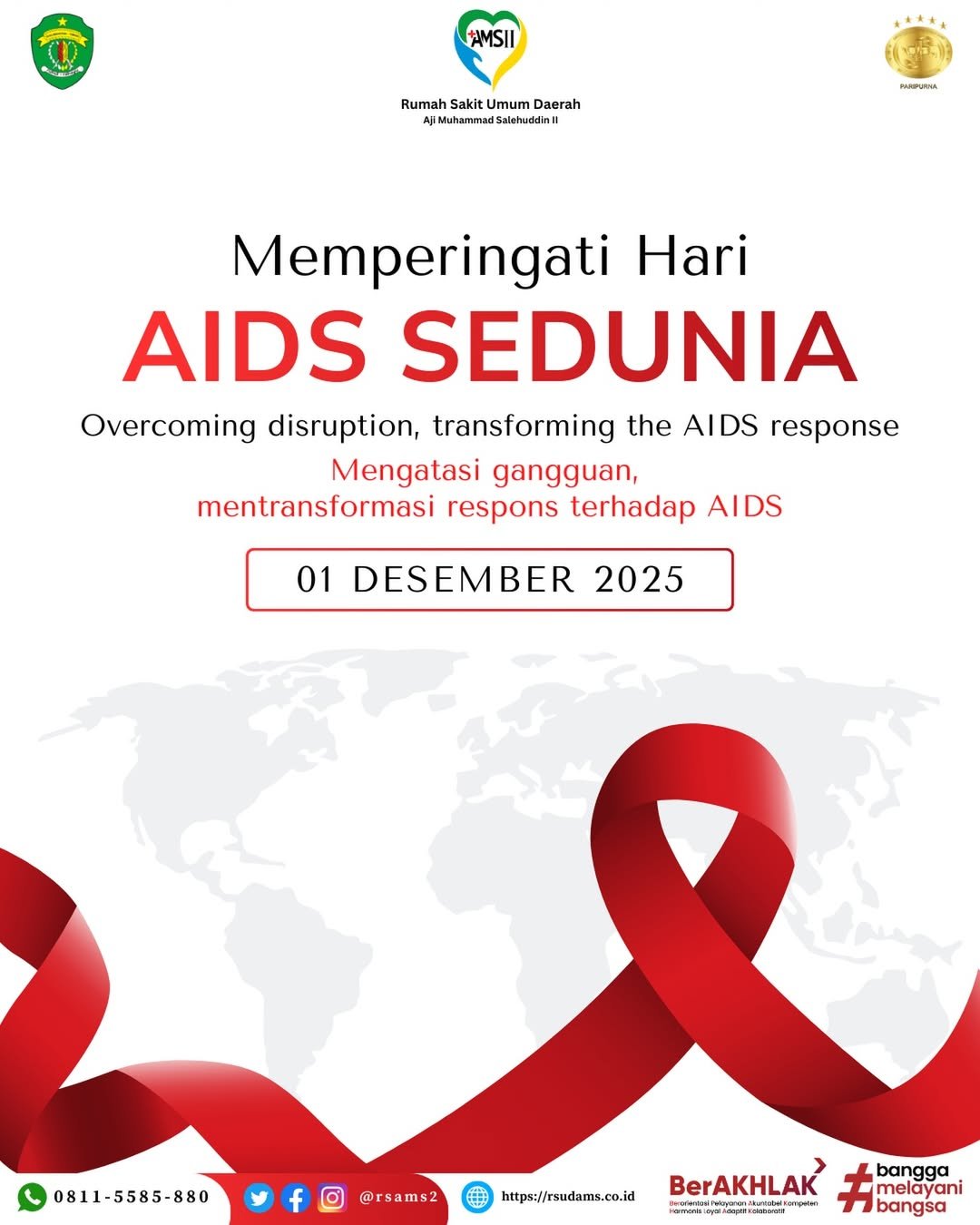 Memperingati Hari AIDS Sedunia — 1 Desember 2025
