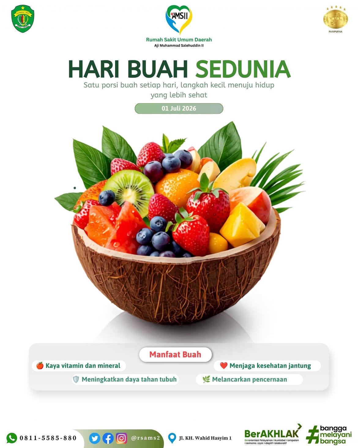 Selamat Hari Buah Sedunia 
