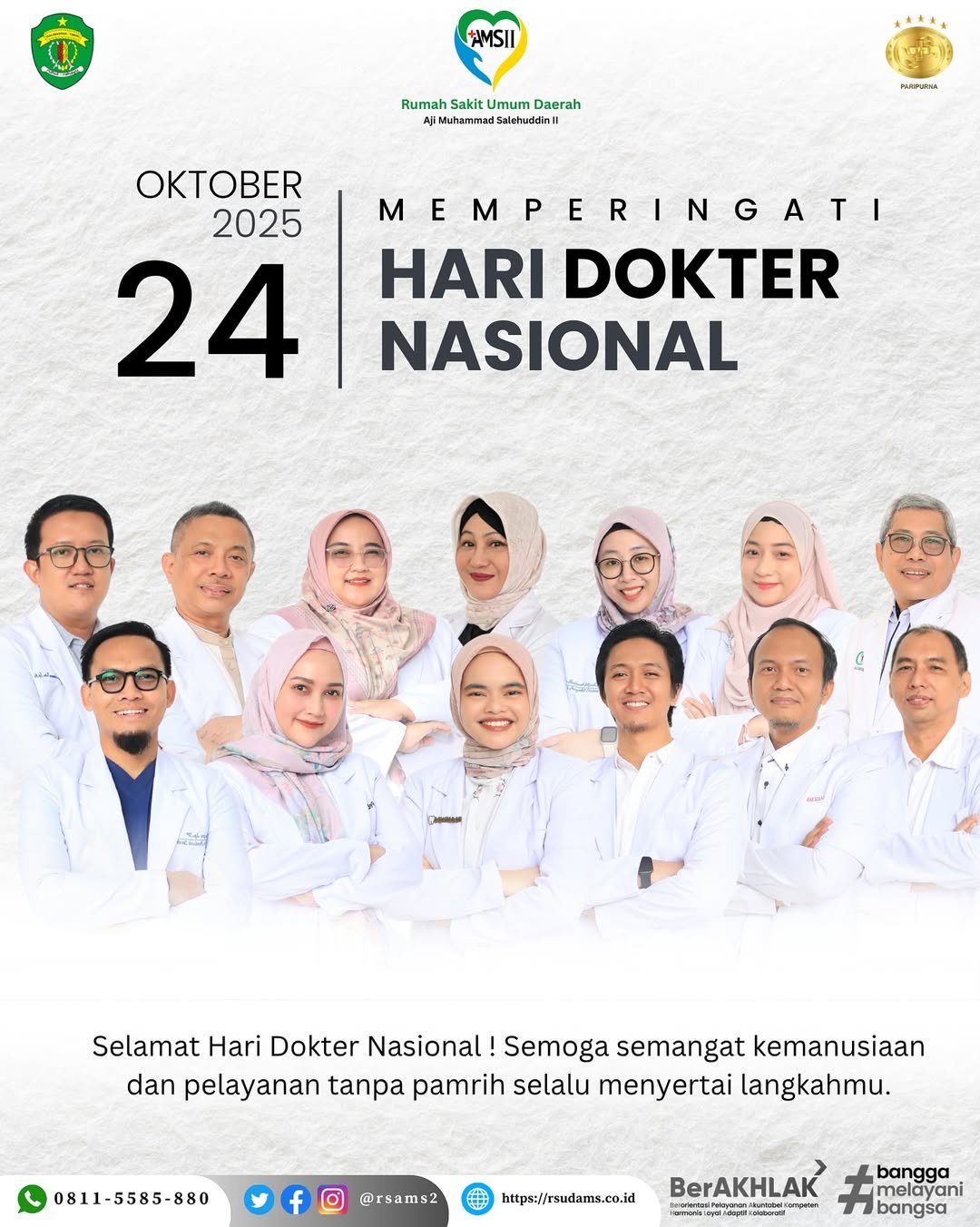 Selamat Hari Dokter Nasional