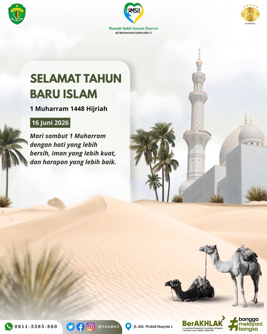 Selamat Tahun Baru Islam 1 Muharram 1448 H. 
